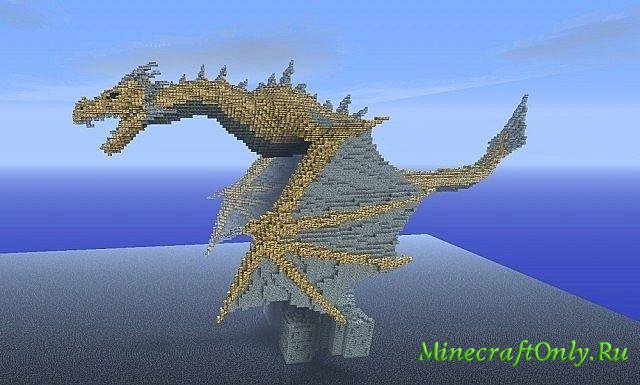Dragon from Skyrim - Pixel Art из Skyrim.