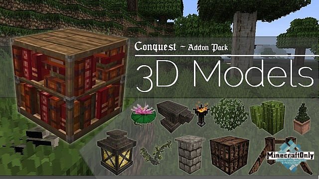 [1.7] 3D Models for Conquest - 3Д РЕСУРС ПАК