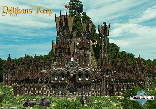 [Карта][1.8+] Delithons Keep — Огромная крепость!