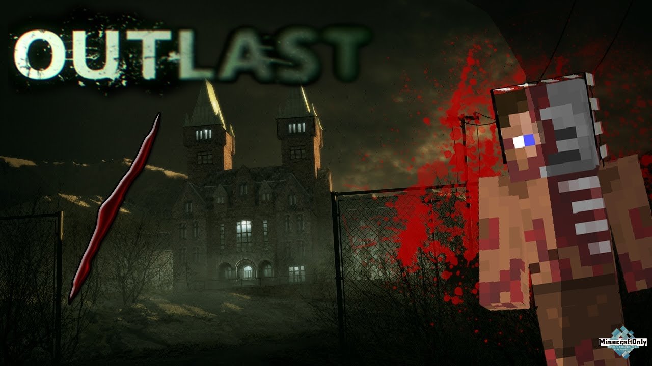 [1.8+] Outlast in Minecraft - Horror map