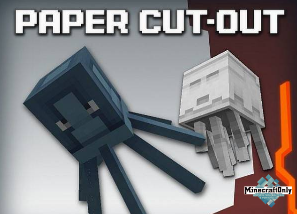 Текстуры Paper Cut-Out Pack 1.7.2 [16x]