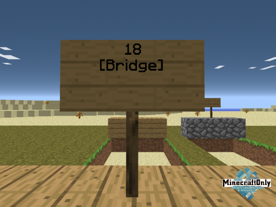 Создание мостов и лифтов для новичков на серверах Minecraftonly