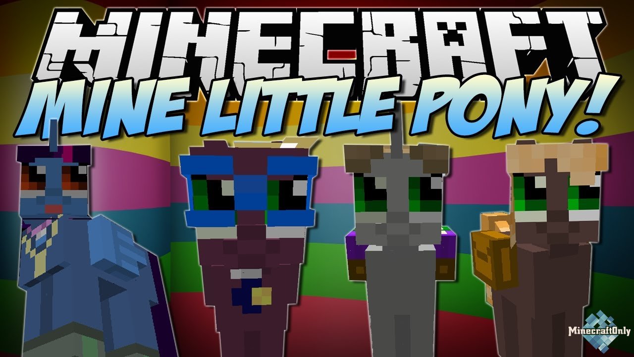 [1.7.10] [Litemods] Mine Little Pony : Friendship is Crafting - Пони в Minecraft! :3