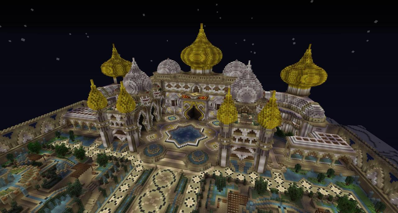 Minecraft Timelapse : Djamila, Eastern City