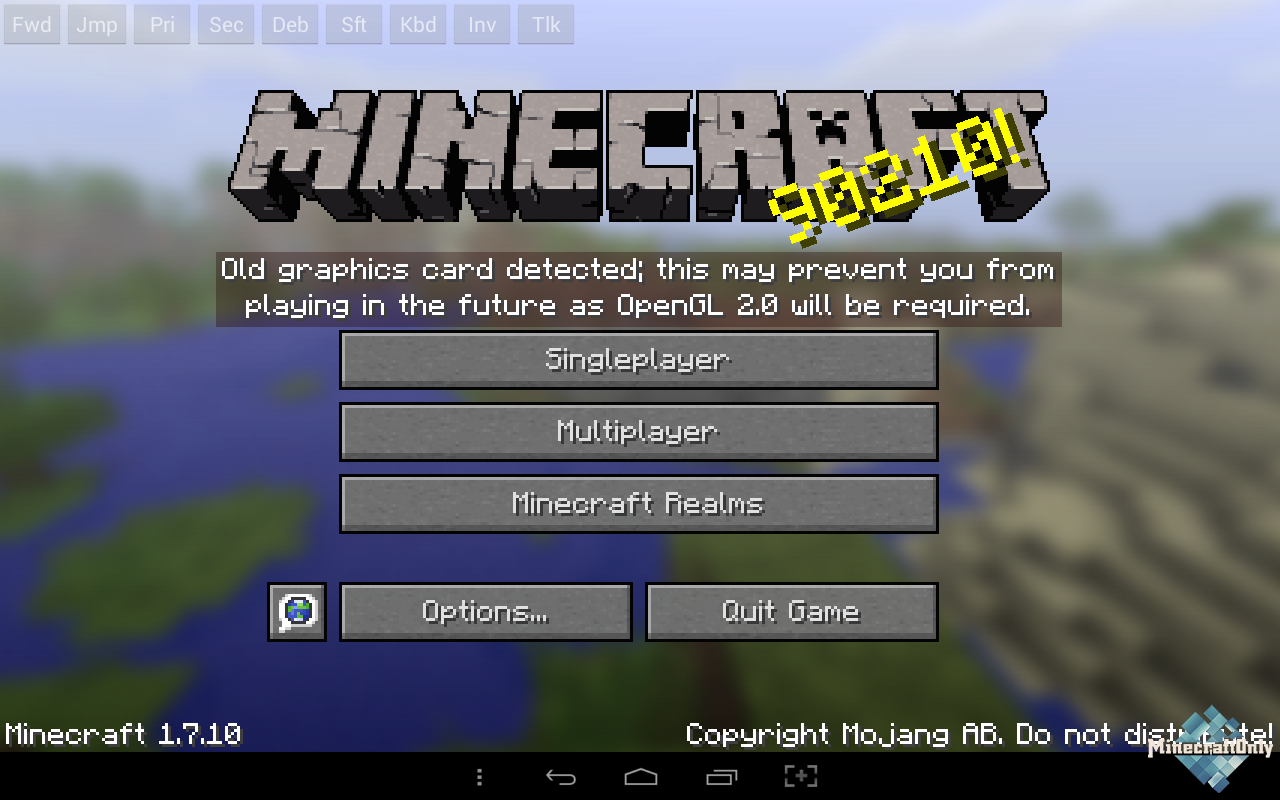 Тотальное извращение или как запустить Minecraft 1.7.10 на Android!