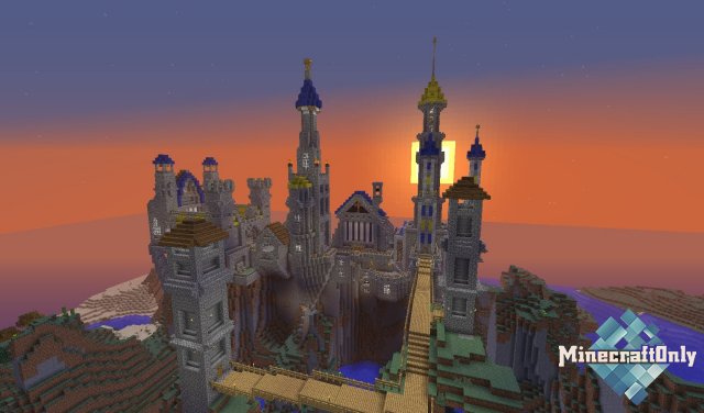 [OnlyTV]: Minecraft Timelapse - Fantasy Castle Build