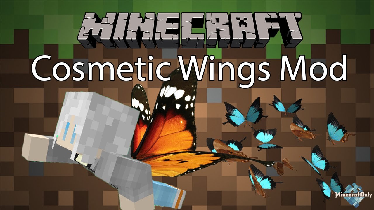 [1.7.10] [Mods] Cosmetic Wings - Крылья в Minecraft!