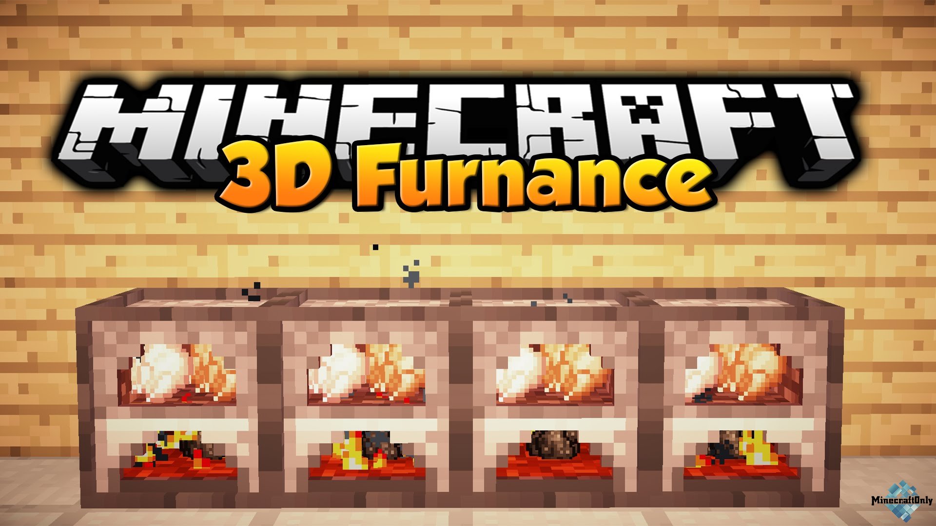 [1.7.2 - 1.7.10][MODS] 3D FURNACE - 3D Печки.