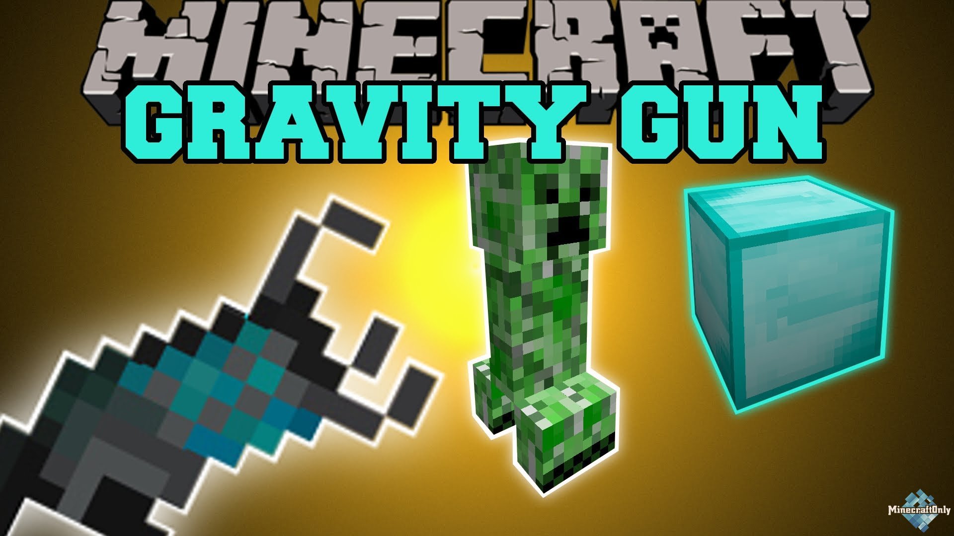 [1.7.10] [Mods] GravityGun - Грави-Пушка в Minecraft!