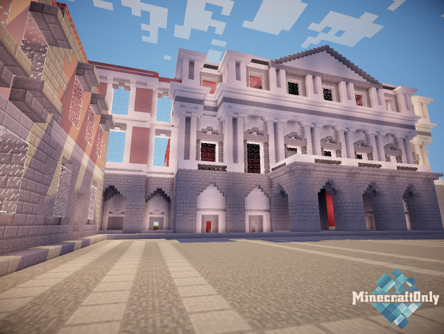 [1.7.10] Medieval City of Cremona - Красивый город Minecraft.