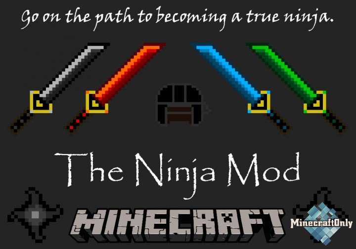 [1.8.1] [Mods] The Ninja Mod - Искусство ниндзя!