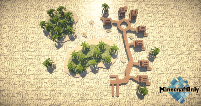 Курорт в Minecraft by Spyroxxl.