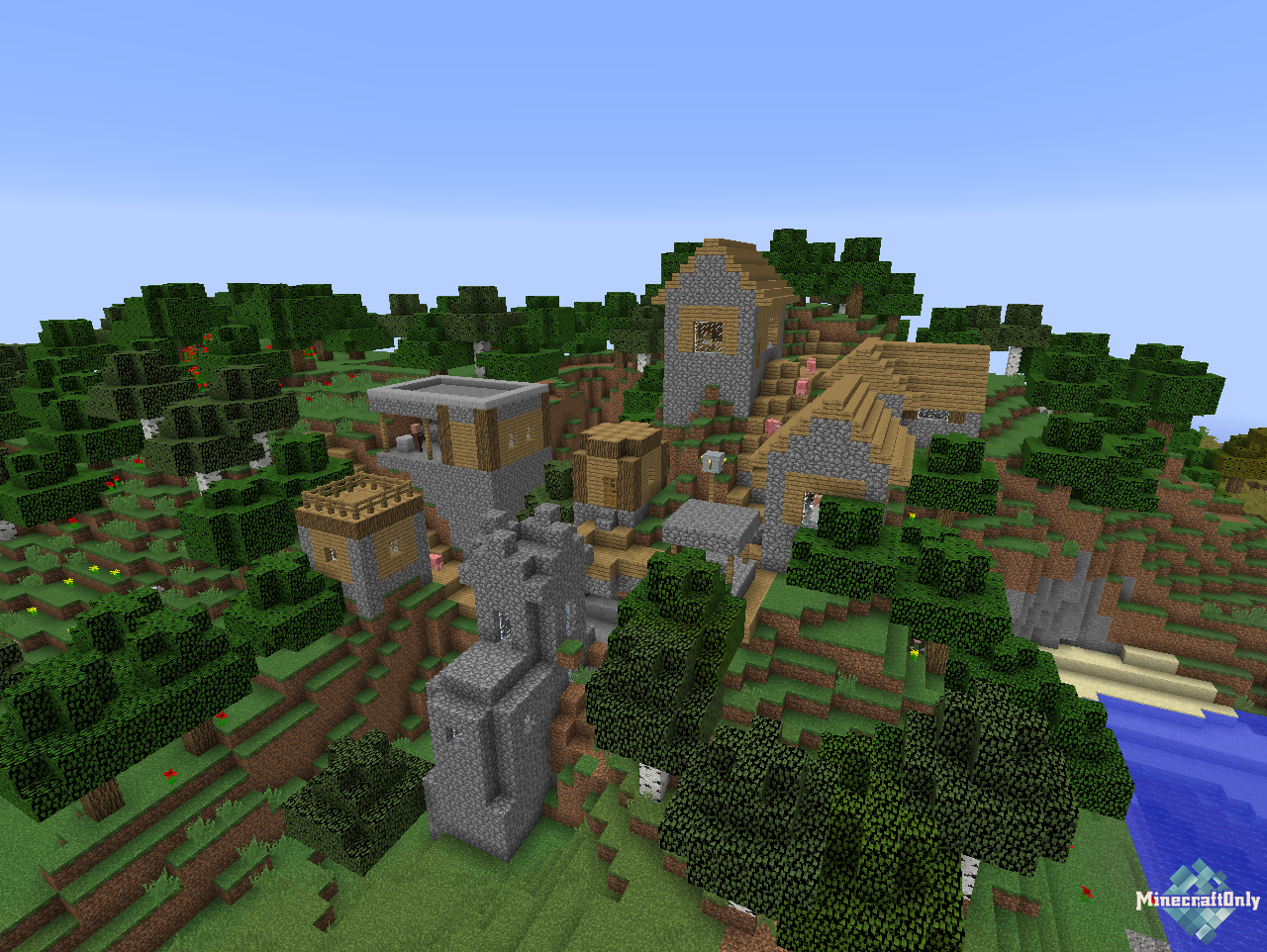 [1.7.10 - 1.11] Mo' Villages - Больше деревень в Minecraft!