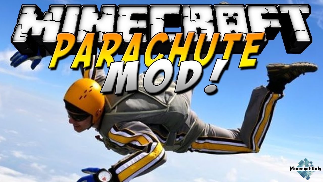 [Mods 1.11.2-1.5.2] Parachute — Полёты на парашюте!