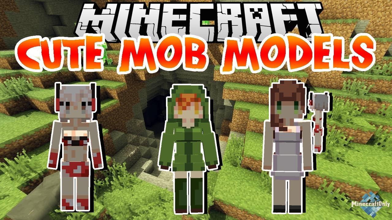 [Мод] Cute Mob Models [1.11.2]