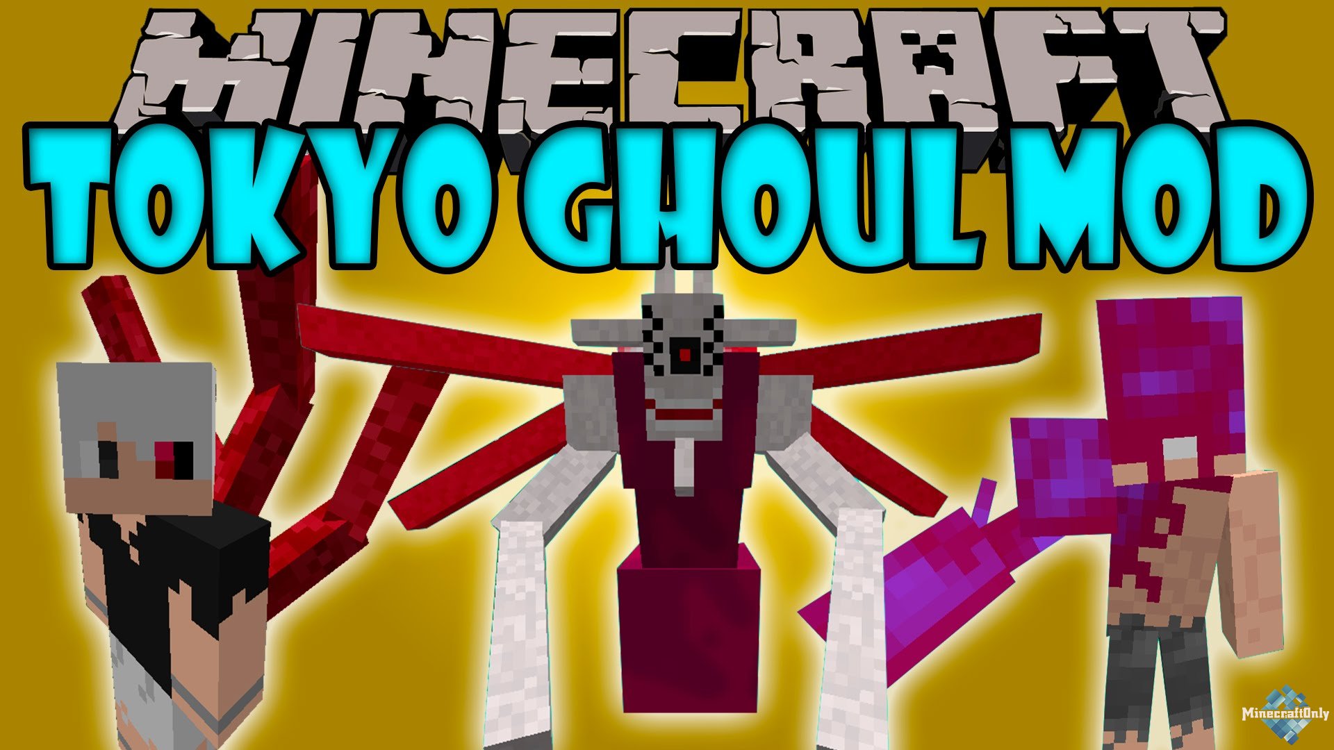 [1.7.10] Tokyo Ghoul Mod - Аниме мод!