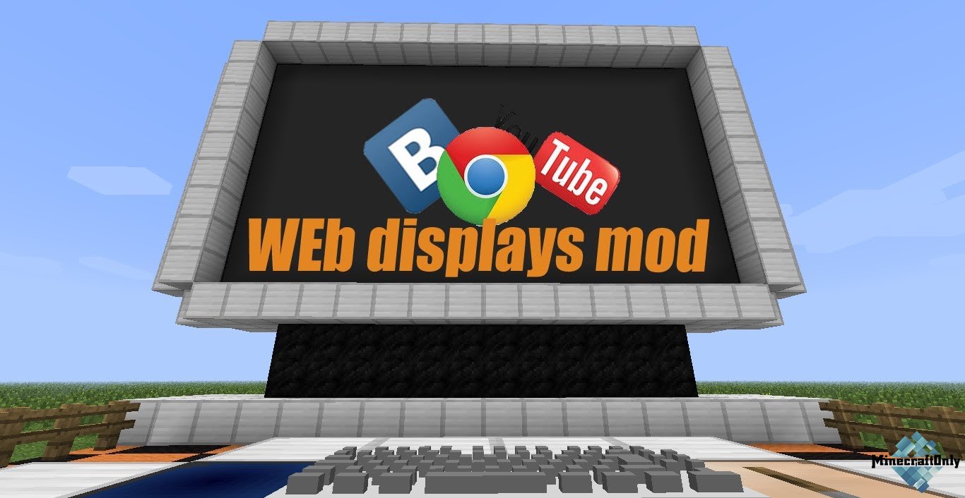 [1.7.10] [Mods] Web Displays — Реальный браузер в Minecraft!