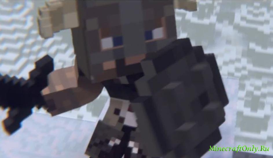 Трейлер мэшапа Skyrim для Minecraft: Xbox 360 Edition