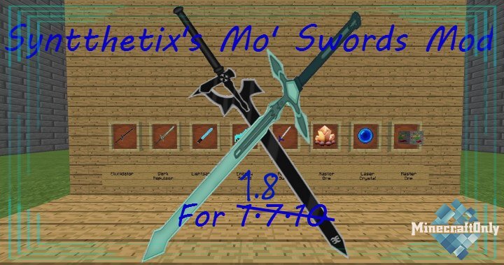 Syntthetix's More Swords Mod [1.8 Forge] - Minecraft Mods
