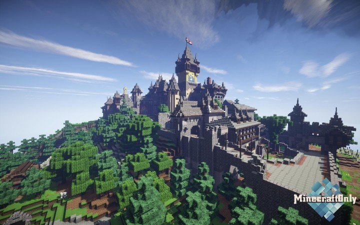 [Maps] Minecraft Castle Cochem  Burg Cochem