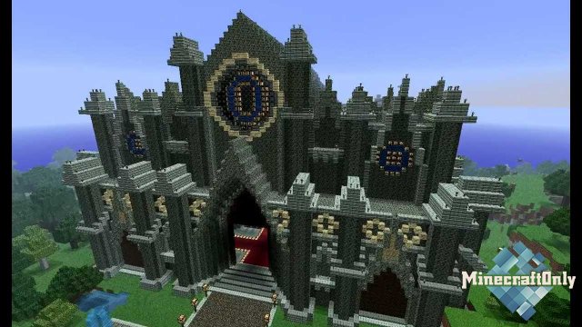 [OnlyTV]:Minecraft Timelapse - Gothic Revival Cathedral