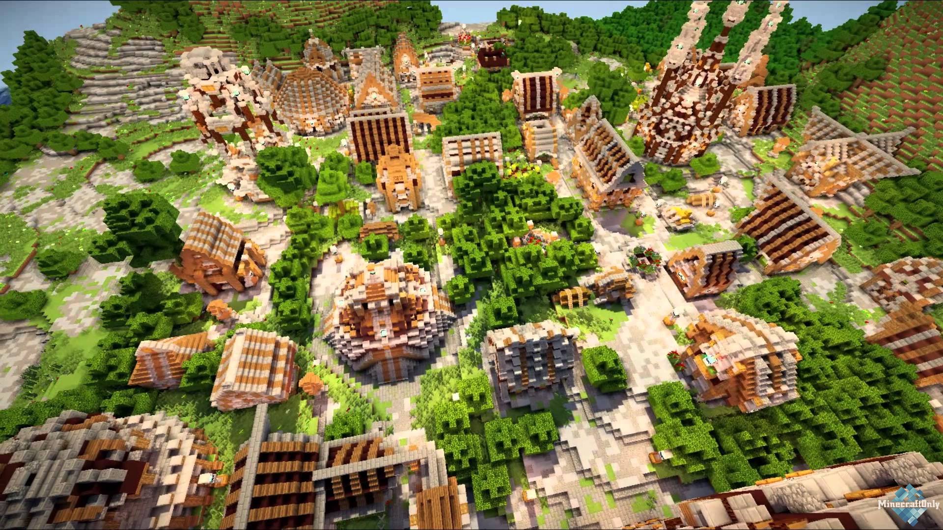[OnlyTV]: Minecraft Timelapse - Populated Place