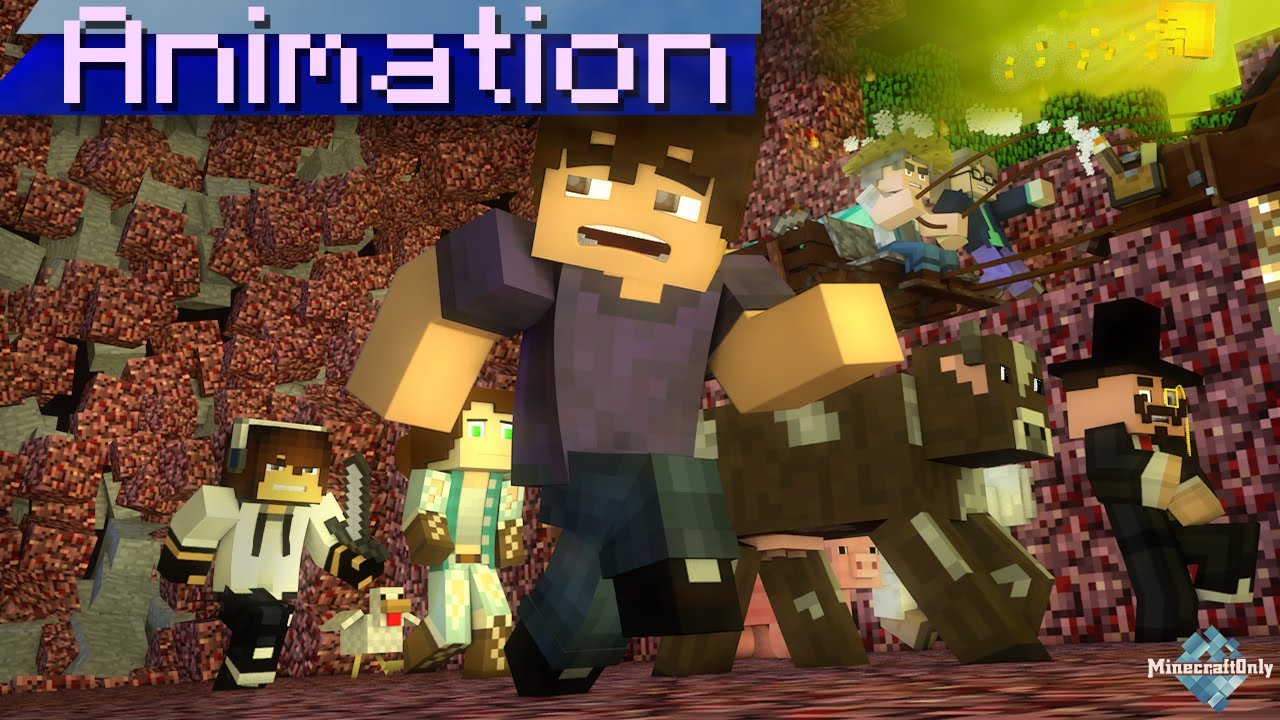 [Видео] Minecraft Animations