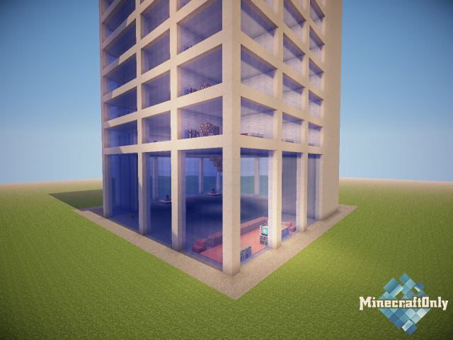 [1.8] Большой Отель в Minecraft за одну минуту