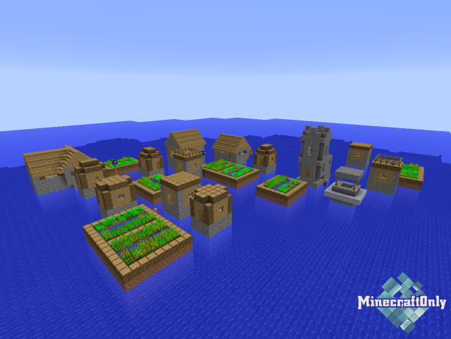 [1.7.10 - 1.11] Mo' Villages - Больше деревень в Minecraft!