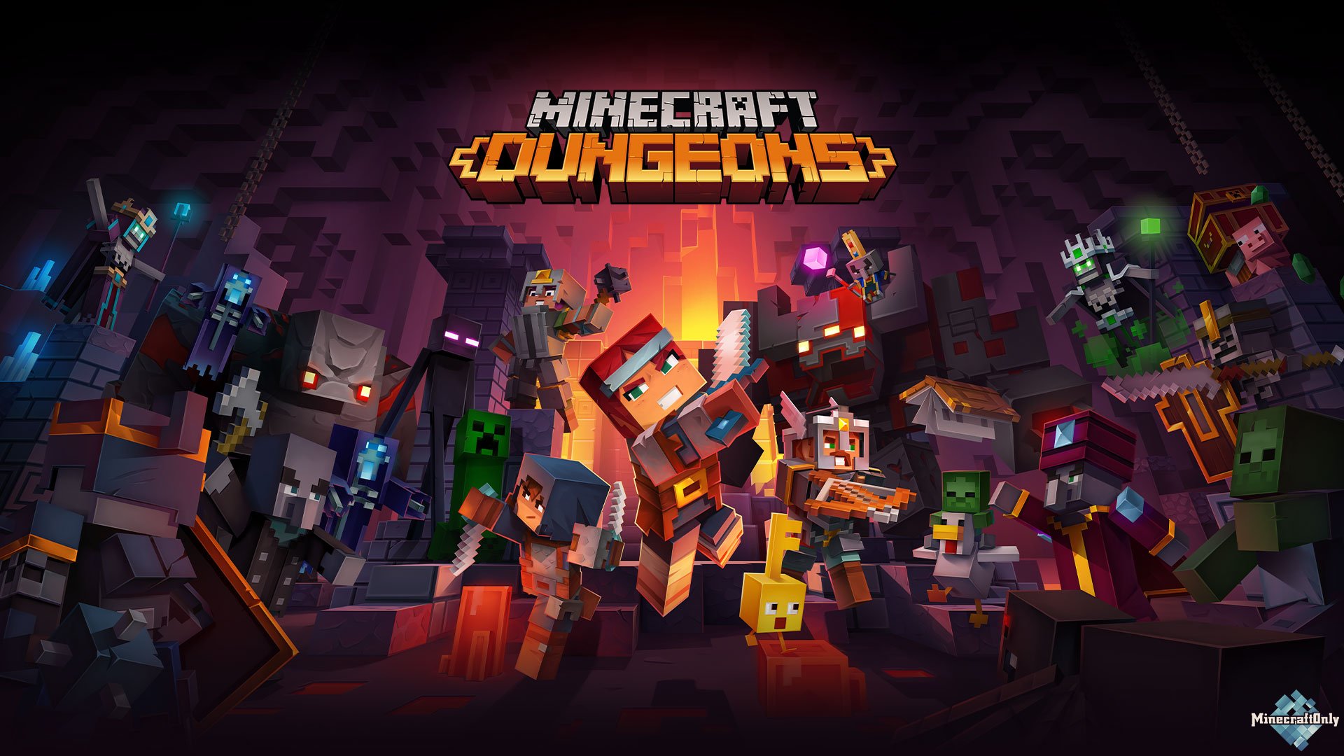 Геймплей Minecraft Dungeons [VIDEO]