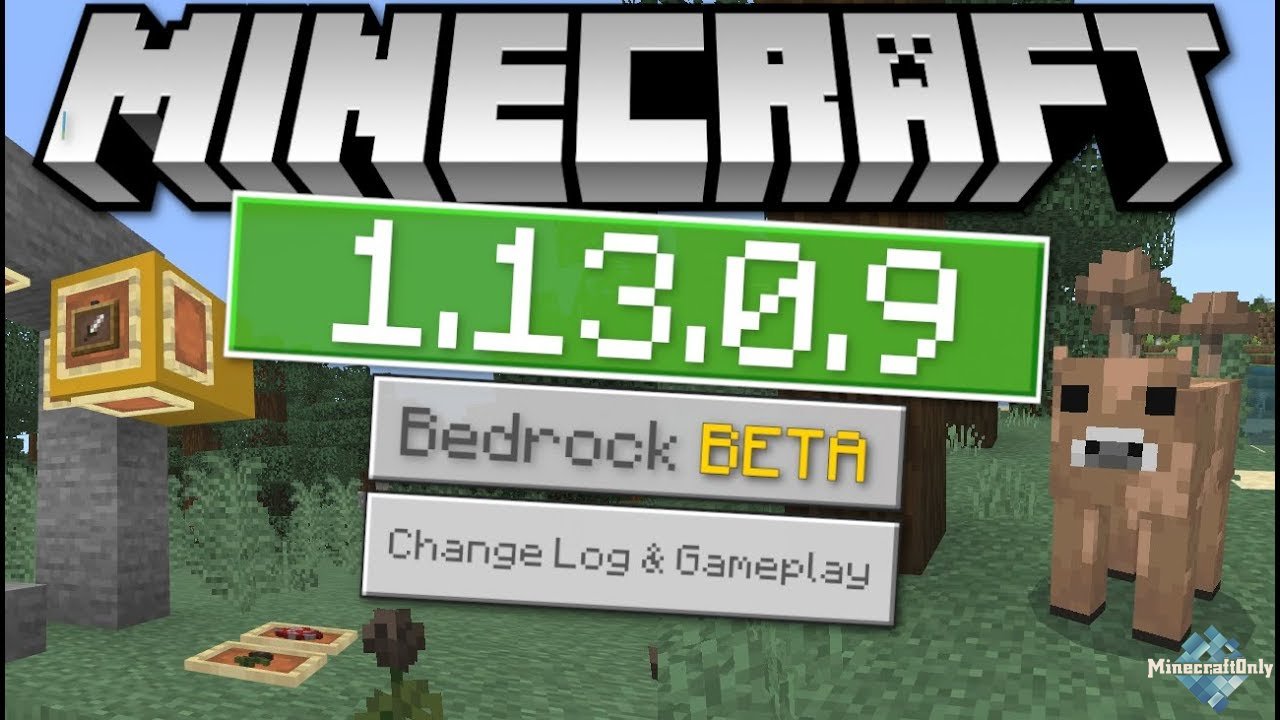 Новая версия Minecraft Bedrock - 1.13.0.9