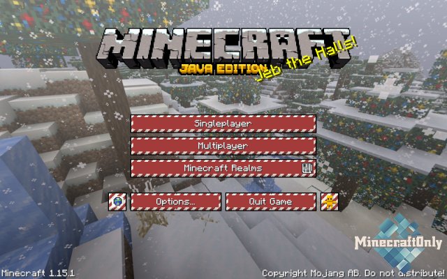 Новогодние текстуры Minecraft | Christmas Pack [1.15]