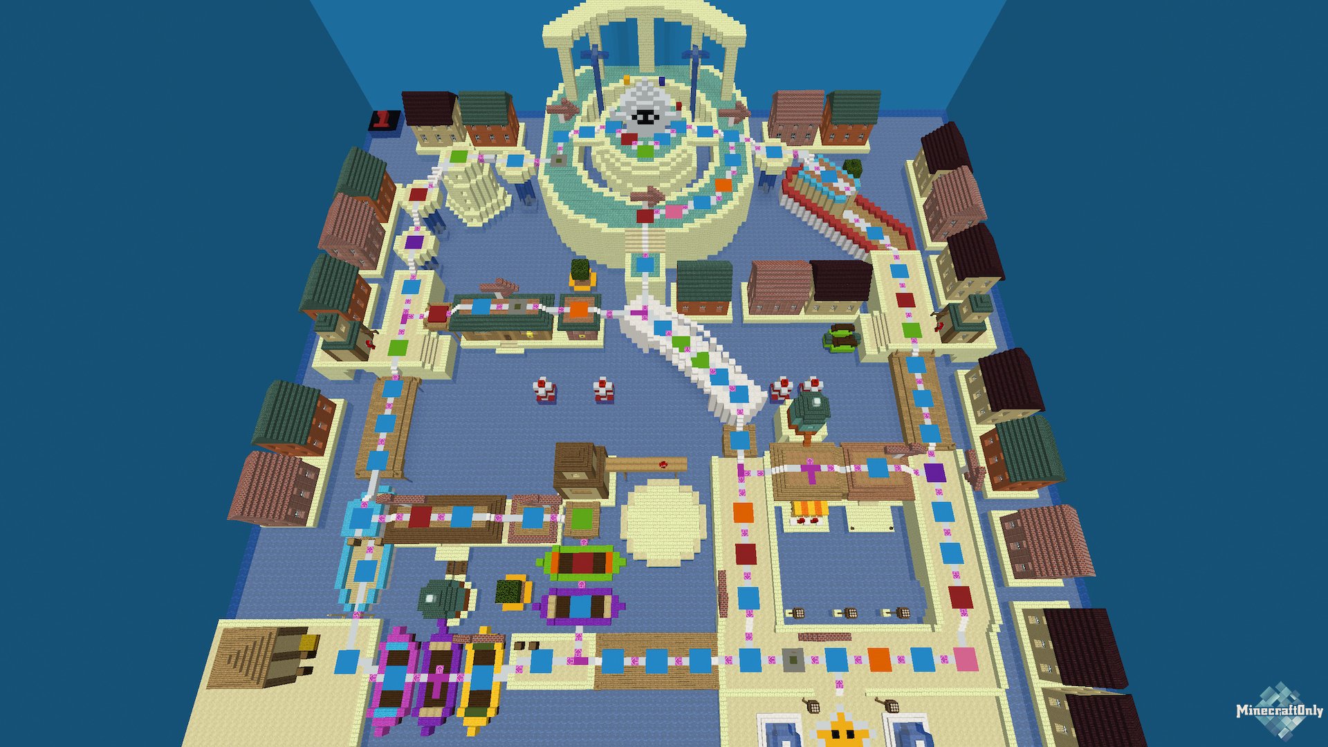 Super Voxel Party! (Карта Марио для 4-х игроков!)