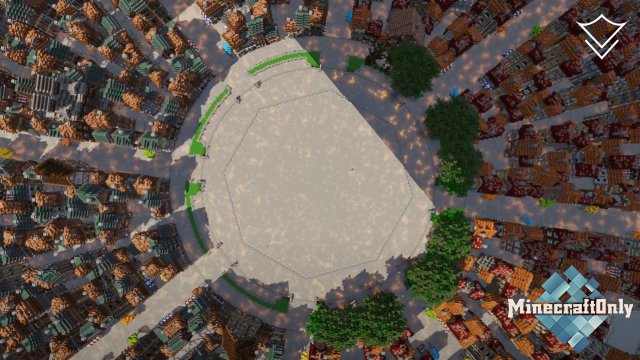 [Minecraft Time-Lapse] The City of Orario