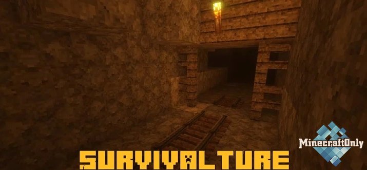 Survivalture - темный криповый ресурспак