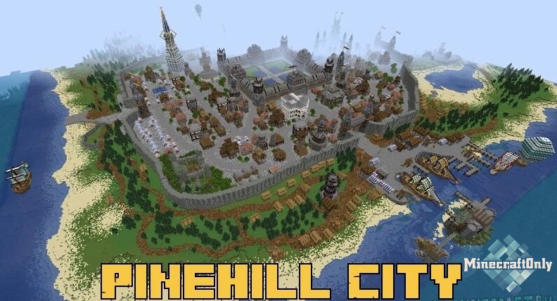 Pinehill City - город за большой стеной